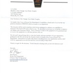 Helene Boone Letter TAHT